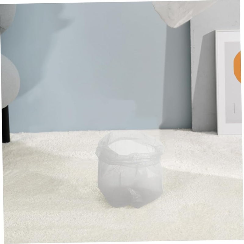 Small Trash Bags 10 Rolls Disposable PE Garbage Liners For Office Kitchen Bedroom Car - Image 4